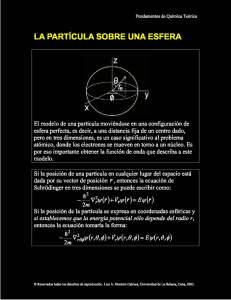 la partícula sobre una esfera - Dr. Luis Alberto Montero Cabrera