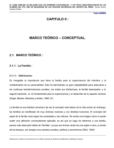 CAPITULO II : MARCO TEÓRICO – CONCEPTUAL.