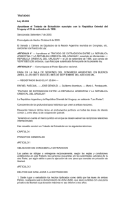 Ley 25.304 - Asistencia Jurídica Internacional