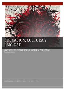 educación, cultura y laicidad