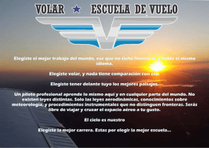 volar, escuela de vuelo