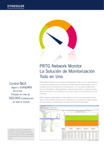 PRTG Network Monitor La Solución de Monitorización Todo en Uno