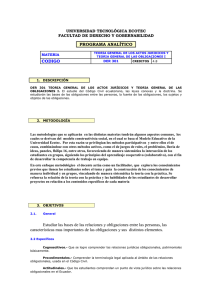Derecho Civil Obligaciones I.