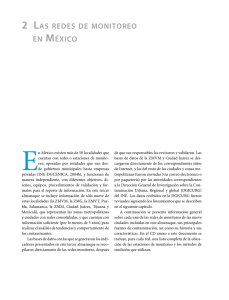 Redes de monitoreo en México - Instituto Nacional de Ecología