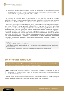 Los contratos formativos - PublicacionesDidácticas
