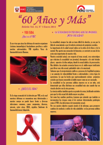 Boletin 60 años y Más: N°3, Enero 2014 (SIDA)