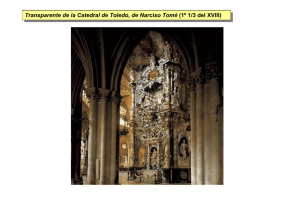 Transparente de la Catedral de Toledo, de Narciso Tomé (1º 1/3 del