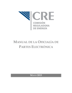 manual de la oficialía de partes electrónica - OPE