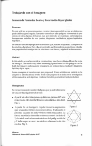 Trabajando con el hexágono - Sociedad Canaria Isaac Newton de