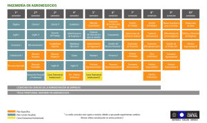 INGENIERÍA EN AGRONEGOCIOS