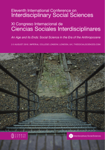 Final Conference Program - Interdisciplinary Social Sciences