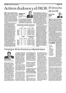 l pasado 18 de febrero e: Banco de España publicaba los datos de