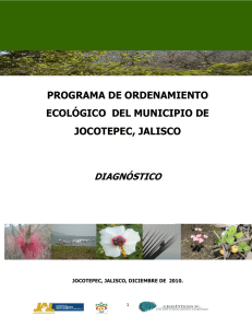 programa de ordenamiento ecológico del municipio de jocotepec