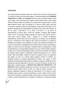Page 1 ACTA Nº 2539 En la Ciudad Autónoma de Buenos Aires, a