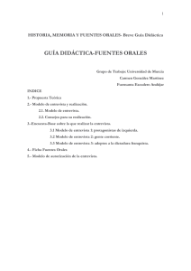 guía didáctica-fuentes orales - Grupo de Estudios de Historia Actual