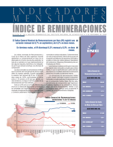 ÍNDICE DE REMUNERACIONES - Instituto Nacional de Estadísticas