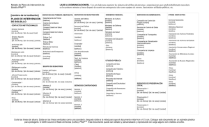 [nombre de la institución] PLANO DE INTERVENCIÓN DE BOLSILLO