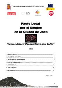 Pacto Local - Ayuntamiento de Jaén