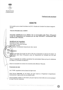 edicte - Ajuntament de Constantí