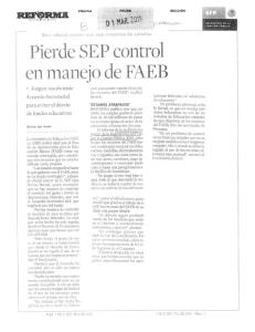Pierde SEP control - Secretaría de la Función Pública
