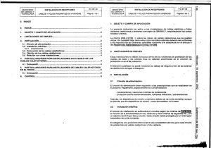 ITC-BT-46 Instalación de receptores. Cables y folios radiantes en