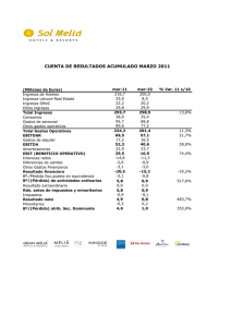 Declaración intermedia - Meliá Hotels International