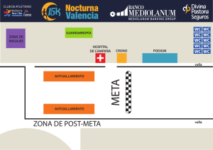 ZONA DE POST-META - 15K NOCTURNA DE VALENCIA