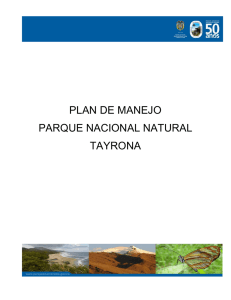 Plan de Manejo PNN Tayrona - Parques Nacionales Naturales de