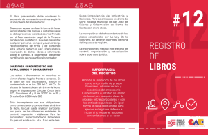GUIA 12. Registro de Libros - Cámara de Comercio de Cúcuta
