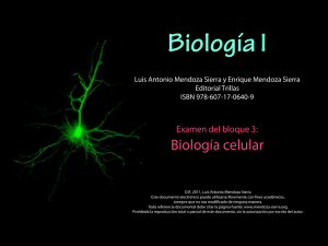 Mendoza, L. et al., Biología I Examen Bloque 3