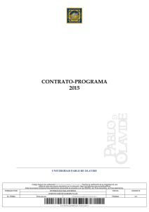 contrato-programa 2015 - Departamento de Sociología de la