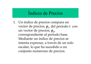 Transparencias sobre Índices de Precios