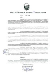 RESOLUCIÓN GERENCIAL REGIONAL Nº /92azo15-GRLL