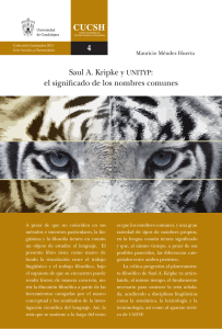 4 Saul A. Kripke y UNITYP: el significado de los nombres comunes