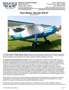 Dornier DO-27 - Bruce`s Custom Covers