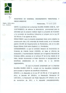Proyecto 137 (archivo PDF) - Agencia Nacional de Vivienda