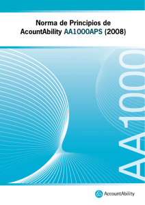 Norma de Principios de AccountAbility AA1000APS