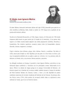 El Abate Juan Ignacio Molina (1740-1829)