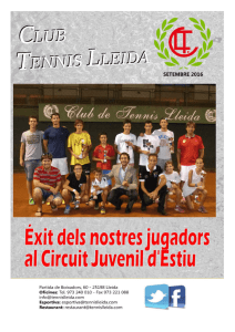 Untitled - Club Tennis Lleida