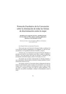 Protocolo Facultativo de la Convención sobre la eliminación de
