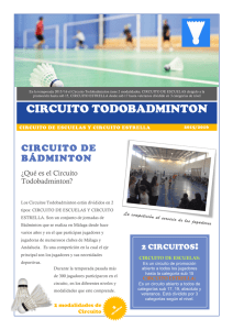 CIRCUITO TODOBADMINTON