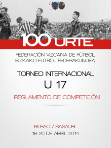 torneo internacional - Federación Vizcaína de Fútbol