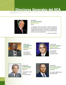 Directores Generales del IICA