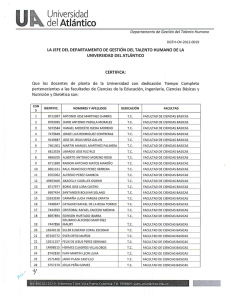 Consulte el censo electoral del Consejo de Facultades