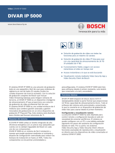 divar ip 5000 - Bosch Security Systems
