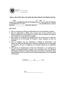 normativa de uso de los recursos informaticos y de comunicacion