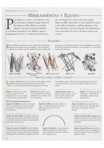 1.- instrumentos de costura