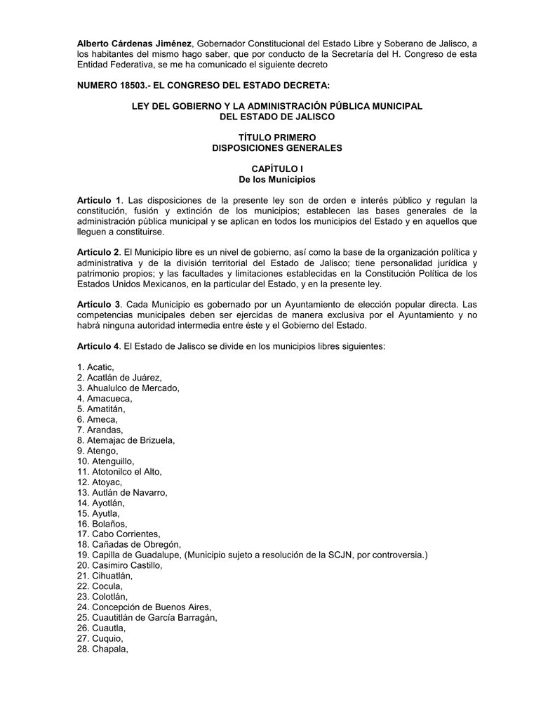 Ley del Gobierno y la Administración Pública Municipal del Estado Ley del Gobierno y la Administración Pública Municipal del Estado
