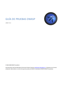 guia de pruebas OWASP v3