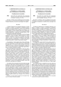 l. DISPOSICIONS GENERALS l. DISPOSICIONES GENERALES